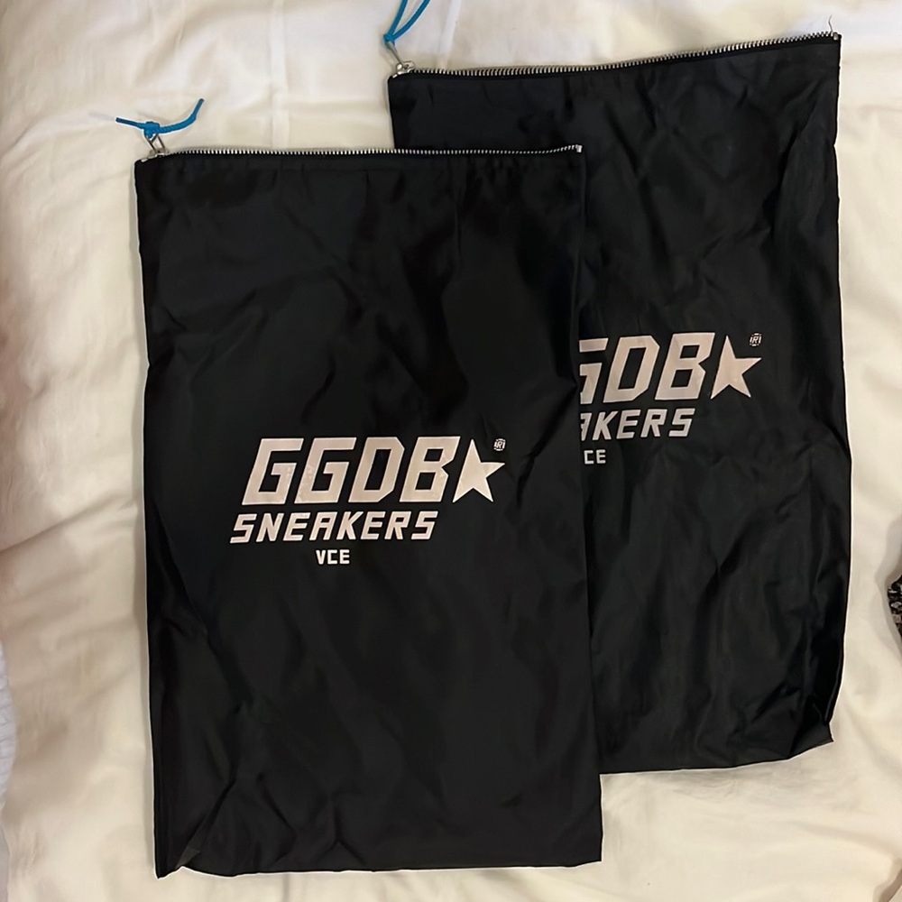 Golden Goose sneaker shoe bags